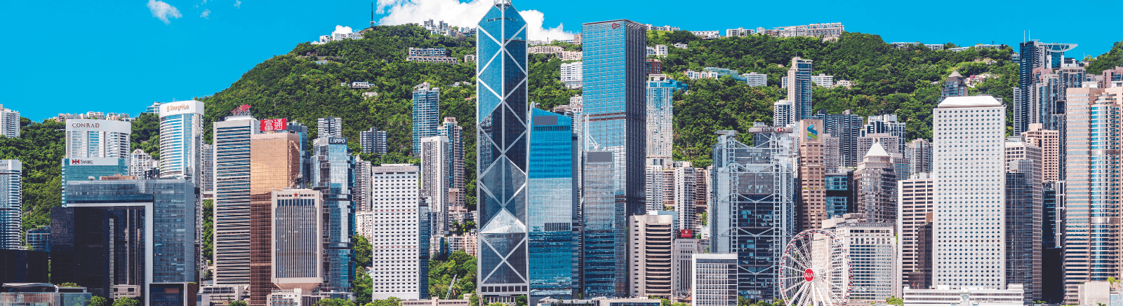 Hong Kong Building Skyline